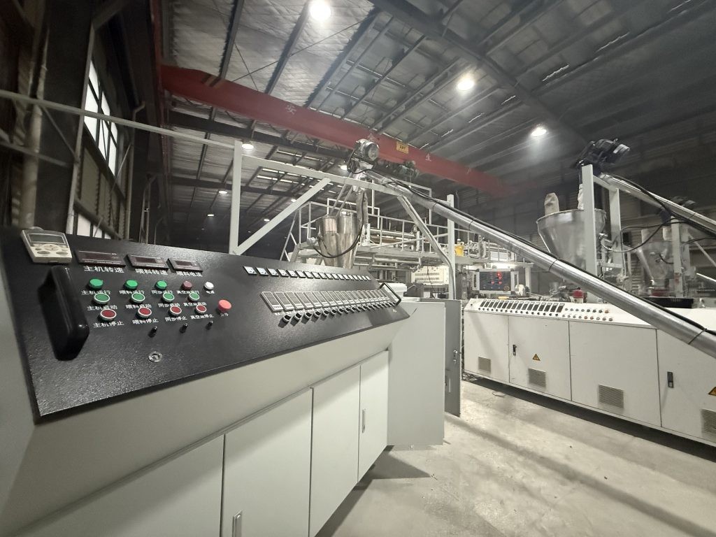 Factory production control console